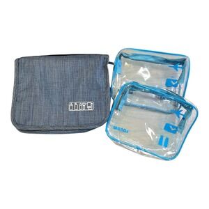 Hanging Travel Toiletry Bag with Clear Pouches‎ Cosmetics Accessories Hook